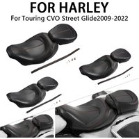 Motorcycle Accessories Two-Up Driver Passenger Seat Fit For Harley Touring Road King Street Glide 2009 - 2024