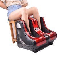Electric Foot Roller Massager Machine Body and Leg Massage Chair with Heat for Feet Relaxation and Comfort