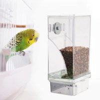 For Small Medium Birds Large Capacity Bird Feeder Box Anti-Splash Bird Food Dispenser Durable Parrot Feeding Box