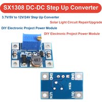 SX1308 DC-DC Step Up Converter 2-24V to 28V 2A Adjustable Boost Module High Current High Eff for Arduino DIY Solar LED