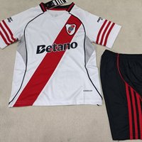 River Plate 2526 Children's Fooall Kit Home Stadium ort Set Cusizable Support Fans Version ort Sve Pants