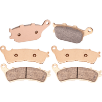 Motorcycle metal sintered brake pads for Honda CBR 600 ABS CBF600 CBF1000 CB 1100 D 2013