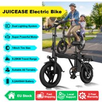 2026 Upgrade JUICEASE X14/X14PRO Elektrofahrrad 40-55KM Ultra-Langstrecke 14-Zoll-Reifen Offroad-E-Bike Geschwindigkeitsmodus Einstellbar Leistungsstarkes E-Bike