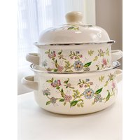 Enameled Crock Pot Baby Supplement Bowl Cooking Noodle Boiling Water Soup Pot Kitchen Cookware