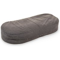 5 Sofa Bed Lounger Bean Bag Includes Filling Corduroy Grey