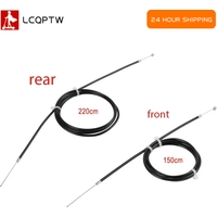 For Ninebot ZT3 Pro Electric Scooter Front Rear Brake Cable Mechanical Disc Brake Line Replacement Brake System Parts