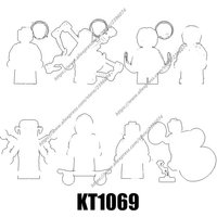 1PCS Action Figures Building Blocks Series KT1069 XP524 XP525 XP526 XP527 XP528 XP529 XP530 XP531 Gift Toys