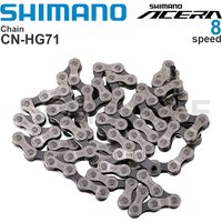 AliExpress Shimano SHIMANO 8 9 Speed Chain CN-HG71 116L CN-HG53 114L HYPERGLIDE - for MTB E-BIKE Original