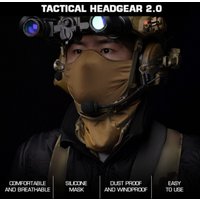 Advanced Outdoor Headwear System 2.0 | Windproof & UV Protective | for Skiing Cycling & Airsoft