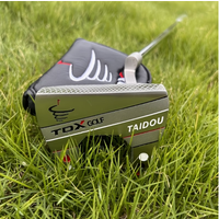 TDX Horn Design Golf Putter Enhances Technique Skills, 33in/34in/35in Design for Precise Control to Adapt to Various Terrain, Im