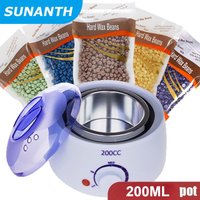 2026 200ML Electric Wax Heater Hot Wax Machine Paraffin Pot Warmer Hair Removal Waxing Machine Wax-melt Epilator Quick Heater