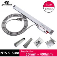 High Precision 0.005mm Milling Lathe Grinder DRO Linear Glass Scale 50 100 150 200 250 300 350 400mm Travel TTL Resolution 5um