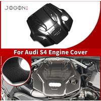 Dry Carbon Fiber For Audi S4 RS4 S5 RS5 B9 V6 Avant Coupe Convertible Hatchback 2017 -2024 Powerful Engine Bay Cover Trim