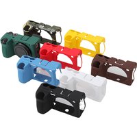 Silicone Armor Skin Case Body Cover Protector Mirrorless Camera Bag for Sony Alpha ILCE-6700 A6700 Mirrorless Camera