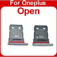 Sim Card Tray For OnePlus 1+ Open CPH2551 Sim Holder Slot Card Reader Socket Flex Cable Replacement Repair Parts