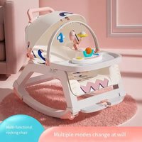 Baby Rocking Chair Baby Swing Chair 0-3 Years Old Baby Chair Multi-functional Rocking Chair Activities for Baby Cradle Sleep Bed