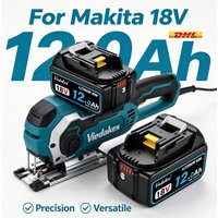⚡️Lithium Battery For Makita 18V 8Ah BL1860B BL1830 BL1840B Universal Matching Battery 마키타 고용량 충전지