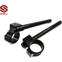Motocykl twierdza klip na te Riser Clipon kierownica widelec uchwyt 33 35 37 41 43 45 46 48 50 51 53 54 mm