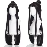 Anime Heaven Official's Blessing Cosplay Xie Lian Wig Black Hair Tian Guan Ci Fu Hanfu Wigs XieLian Cosplay Wig