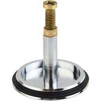 Bathtub Drain Stopper 43mm Diameter with Adjustable Shank 50 55mm for Bathroom Bath Tub and Kitchen Sink Waste Pure Copper