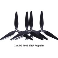 2Pair HQProp 7X3.7X3 7037 / 7X5X3 7050 / 7X4.5X3 7045 / 7.5X3.7X3 7037 3-Blade PC FPV Propeller 7inch Drone Propeller