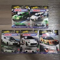 Hot Wheel Original Fpy86 Race Day Serise Die Casting Model 911 R Corvette Nissan Z Gt4 Alloy Car Model Collection Toy For Boys