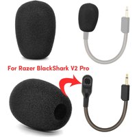 5pcs Microphone Filter Cover for Razer BlackShark V2 Pro Headset Mics Foam Professional Mic Windscreen Wind Cover
