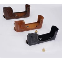 Leather Half Case Grip for Leica D-Lux Typ109 18471 / D-LUX 7 / D-LUX 8 Camera