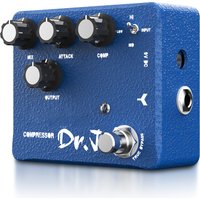 JOYO Dr. J Series D55 Compressor Guitar Pedal Greatest Compressor with Sustain Effects 3 Band EQ Electric Guitar Pedal