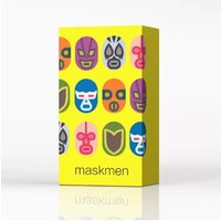 Maskmen / scout Board Game with Wrestling Cards Strategic Scout Game for 2-6 Players 9+ Years Old Portable Travel Size