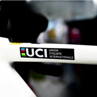 AliExpress NONE 2 pieces/1 set of UCI waterproof road bicycle stickers, scratch-resistant PVC material, outdoor enthusiasts sunscreen decals,