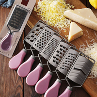 Mini Cheese Grater & Lemon Zester 304 Stainless Steel Zesters Grater Shredder Kitchen Tools for Cheese Chocolate Spices