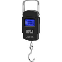 Electronic Digital Scale Hanging Scale 50kg 10g Fishing Luggage Travel Weighing Steelyard Hook Kitchen Weight