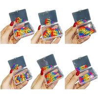 Y2k Rainbow Color Design Girls Hair Clip Taking Photo Hairpins Lovely Hairclip
