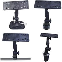 Kayak Drifting Canoe Fishfinder Mount Boat Sonar Holder for Garmin, Lowrance & Raymarine Marine Dinghy PVC Boat GPS Holder Plate