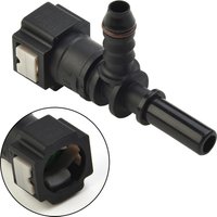 Car Fuel Line Hose Quick Release Connector 7.89mm ID6 Female Bundy Tee Fitting Auto Fuel Line Rubber Hose Coupler Accessories