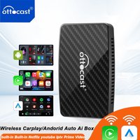 OTTOCAST Play2Video Pro Ai Box Built in YouTube Netflix IPTV Video Box Wireless CarPlay Android Auto Adapter for 98% of Cars