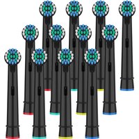 4 8 12 20 Count Compatible with Oral B Electric Toothbrush Replacement Brush Heads, Daily Clean Toothbrush Head for Pro 1000/100