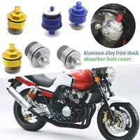 41MM Front Shock Absorber Screw Fork Cover Cap Preload Adjusters Bolts For Honda CB400 Motorbike Accessories Spare Part