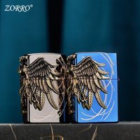 New Metal Windproof Lighter Tool Old-fashioned Grinding Wheel Ignition Oil Lighter Gift Gadget
