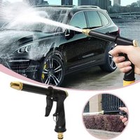 Car Wash Water Gun Automobile High pressure Thickened Long Rod New Copper plated Nozzle Family Car Dual purpose High pressure