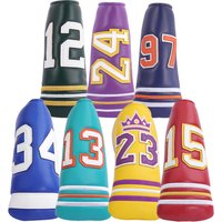 PU Leather Many Kinds of Jersey Design Available Options Strong Magnetic Closure Golf Blade Putter Head Cover