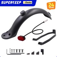 For Xiaomi Mijia MI M365 1S M187 Pro E-Scooter Tire Splash Fender with Rear Taillight Front Back Guard Mudguard screw line Parts