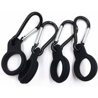 1/3/5PCS Kettle Hanging Buckle Carabiner Silicone Sports Water Bottle Holder Outdoor Camp Camping Portable Outdoor Elements