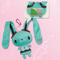 Bearbrick Miku Collaboration Plush Doll Cute Rabbit Stuffed Toy Soft Plushie Keychain Pendant Gift For Fans