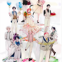 Anime Kono Oto Tomare 15cm Acrylic Figure Stand Music Character Desktop Ornament Carnival Holiday Gift keychain Fans