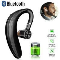 Wireless Headset Bluetooth 5.0 Earphones HiFi Stereo Waterproof Business Headphones Earpiece Handsfree With Mic for Smart Phones
