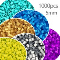 5MM 1000pcs Pixel Puzzle Iron Beads for Kids Hama Beads Diy High Quality Handmade Gift Toy Fuse Beads