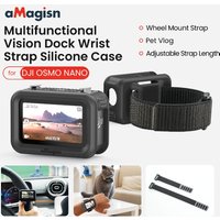 aMagisn Multi-Function Expansion Strap for DJI OSMO Nano , Wristband with Protect Case Image Transmission Expansion Strap
