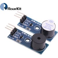1/5/10PCS Active / Passive Buzzer Module DC 3.3-5V For Arduino Smart Car DIY Kit Low Level Trigger Control Board Sound Sensor